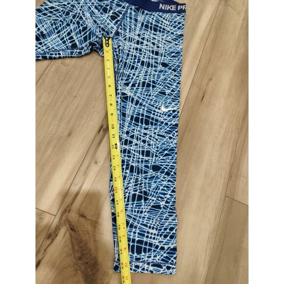 Nike Pro Game Royal Cool Tracer Training Capri Leggings Size L - Picture 9 of 15